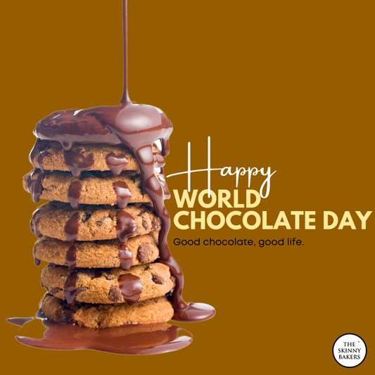 The Skinny Bakers - Explore - Our Blog - Stacked Cookie (World Chocolate Day)