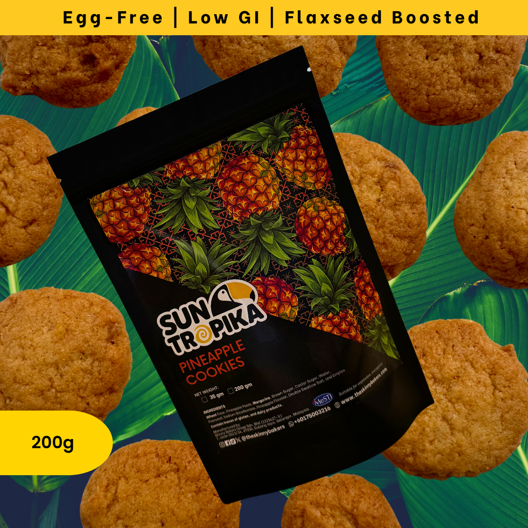 SunTropika Cookie Bag - Pineapple Cookies 200g (eggless)
