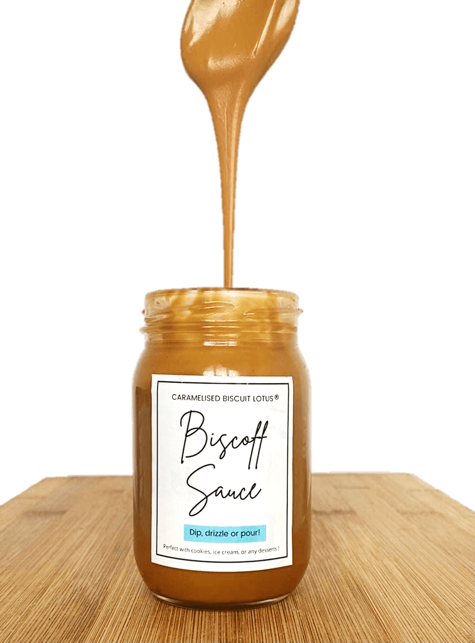Biscoff Sauce 200g (Drip, Drizzle or Pour!) - The Skinny Bakers, 