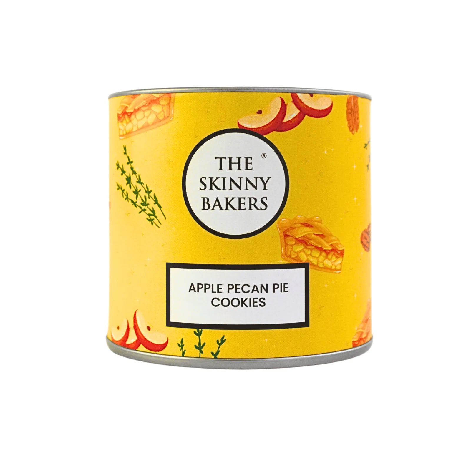 Canister - Apple Pecan Pie Cookies - The Skinny Bakers, 