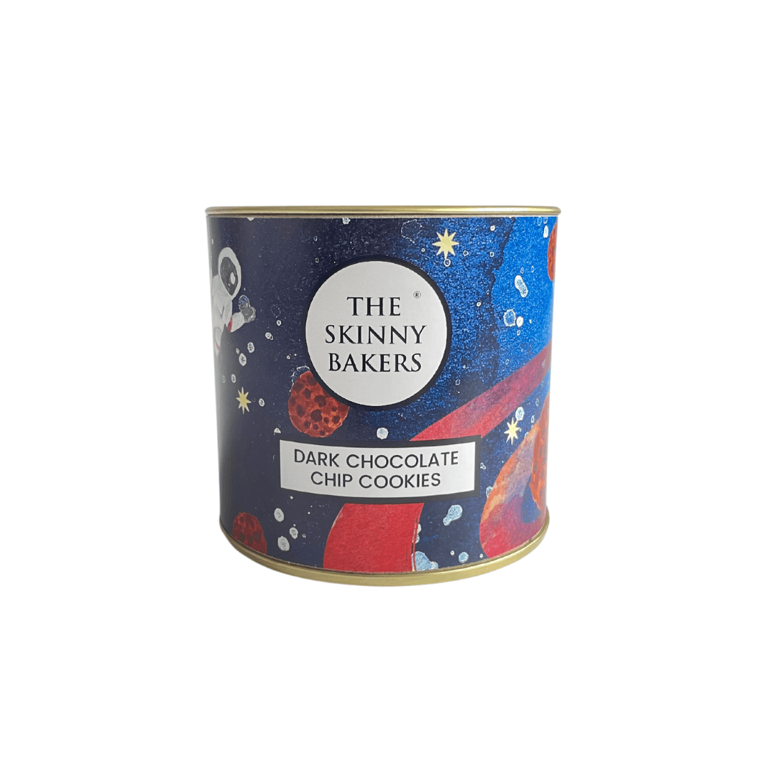 Canister - Dark Chocolate Chip Cookies - The Skinny Bakers, 