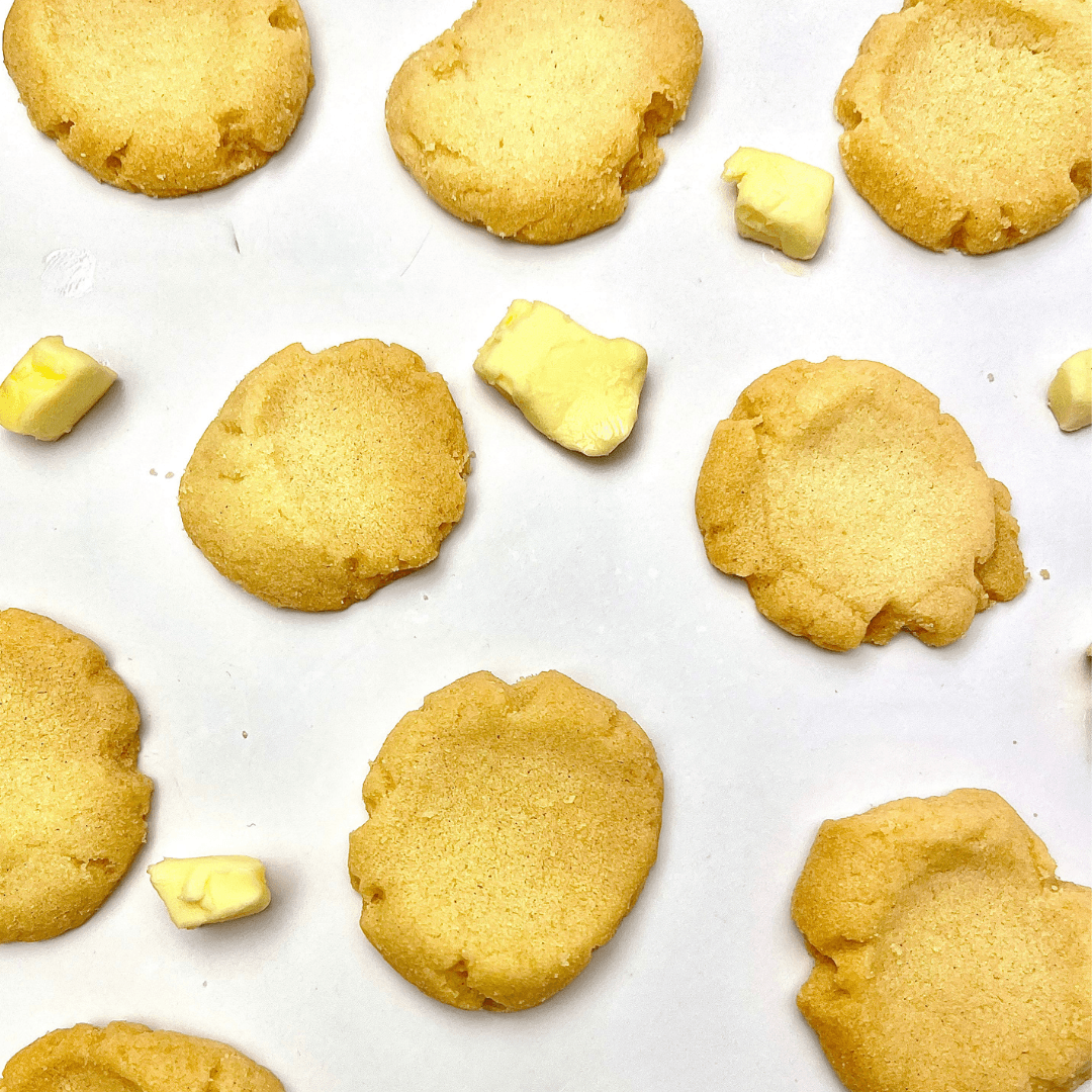 Canister - French Butter Cookies - The Skinny Bakers, 