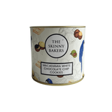 Canister - Macadamia White Chocolate Chip Cookies - The Skinny Bakers, 