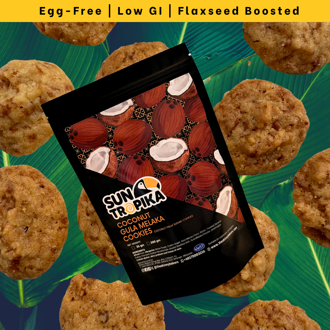 SunTropika Cookie Bag - Coconut Gula Melaka Cookies 35g (eggless)
