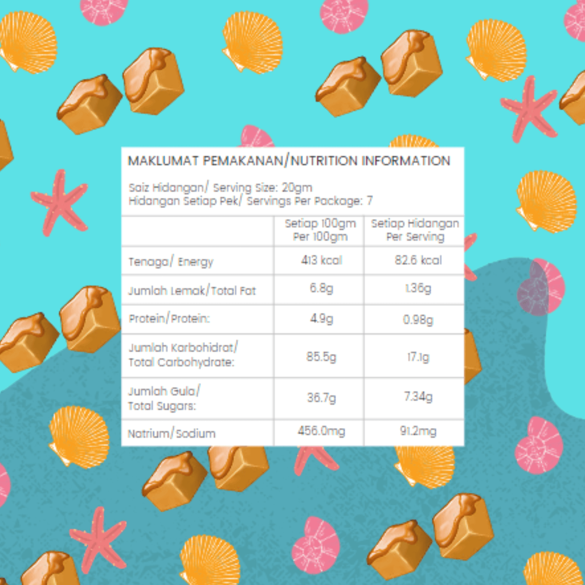 Cookie Bag - Salted Caramel Chocolate Chip - The Skinny Bakers, 