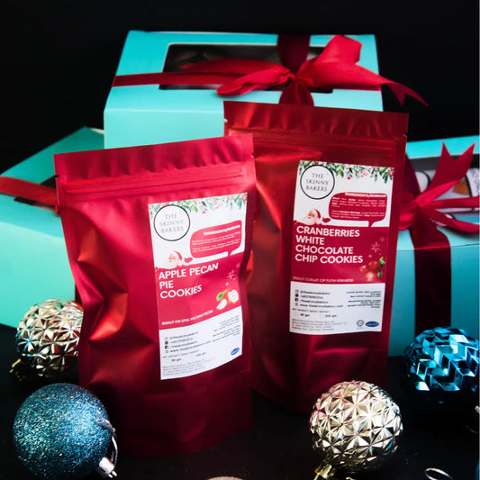 Cookie Bag - Cranberries White Chocolate Chip - The Skinny Bakers, 