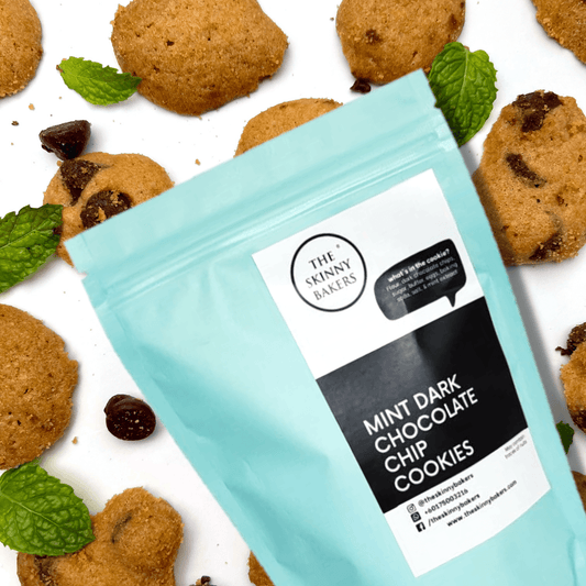 Cookie Bag - Mint Dark Chocolate Chip Cookies - The Skinny Bakers, 