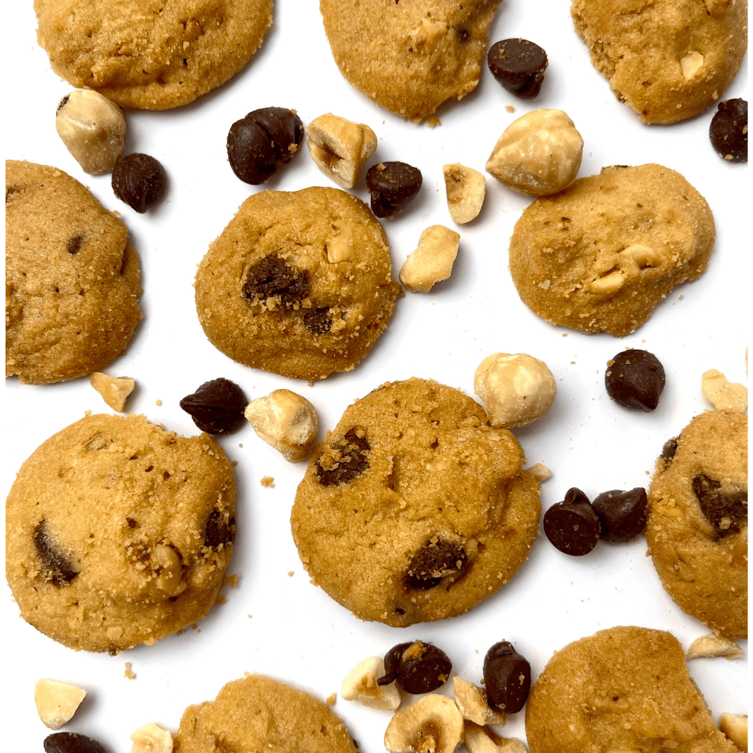 Cookie Bag - Sea Salt Roasted Hazelnut Chocolate Chip - The Skinny Bakers, 