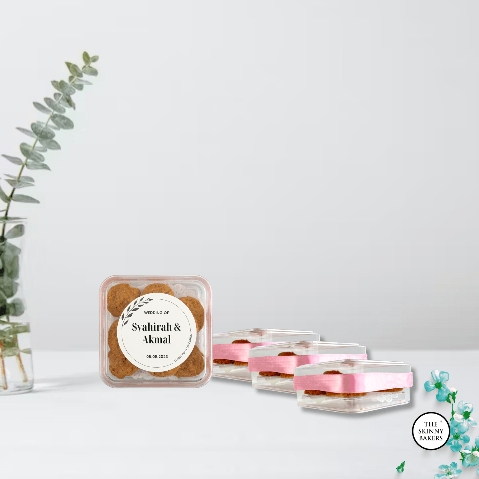 Cookie Container (Approx. 40g) - The Skinny Bakers, 