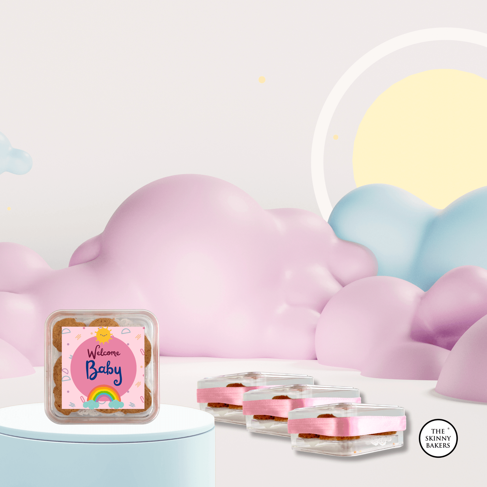 Cookie Container (Approx. 40g) - The Skinny Bakers, 