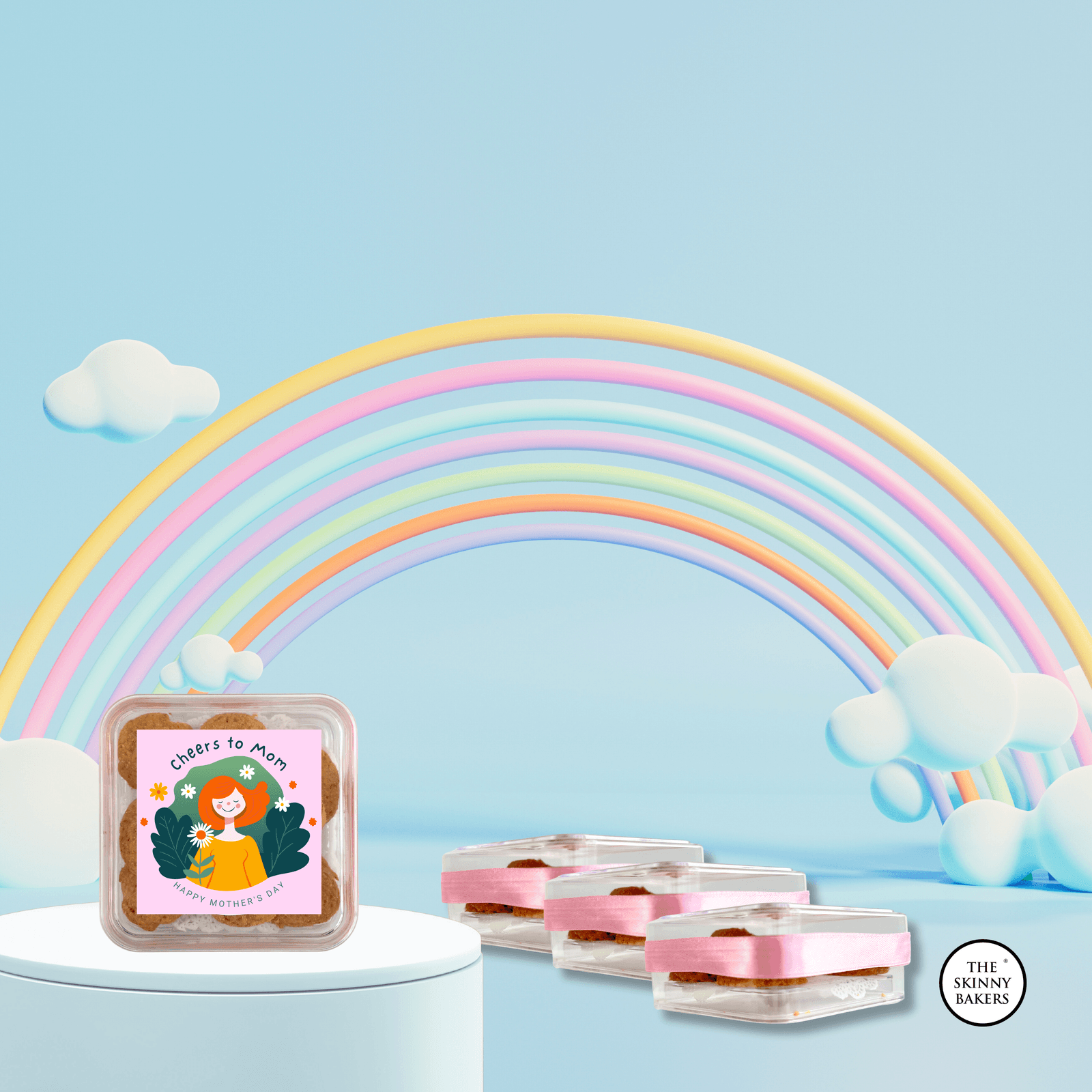 Cookie Container (Approx. 40g) - The Skinny Bakers, 