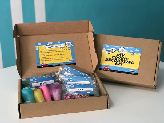 Cookie Decorating Kit - Vroom Vroom - The Skinny Bakers, 