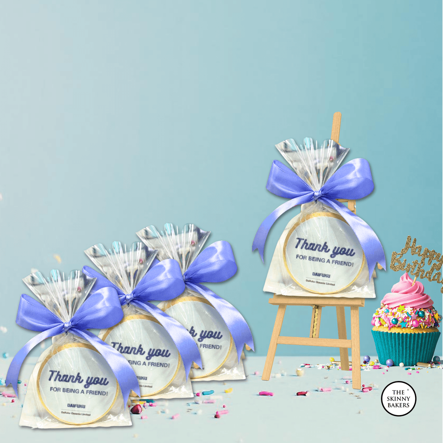 Edible Printed Cookies (Price based on size) - The Skinny Bakers, 