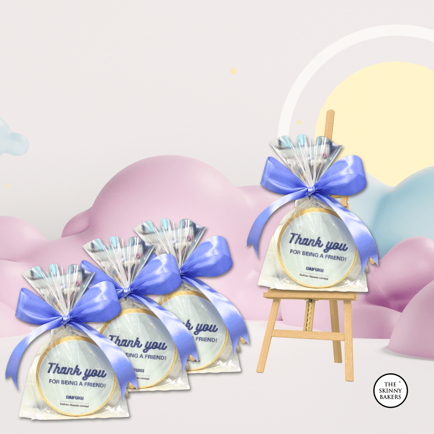Edible Printed Cookies (Price based on size) - The Skinny Bakers, 