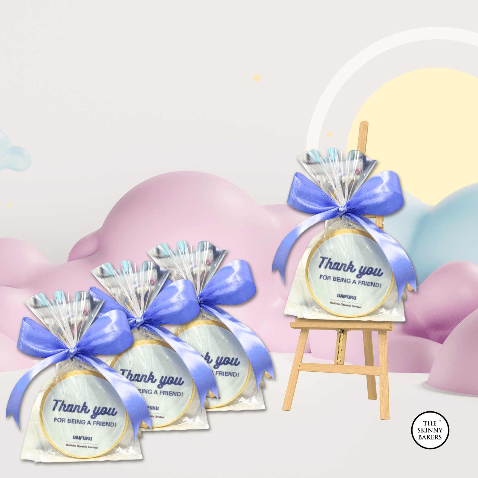 Edible Printed Cookies (Price based on size) - The Skinny Bakers, 