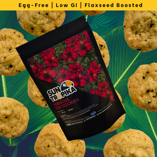 SunTropika Cookie Bag - Hibiscus Tea Cookies 35g (eggless)