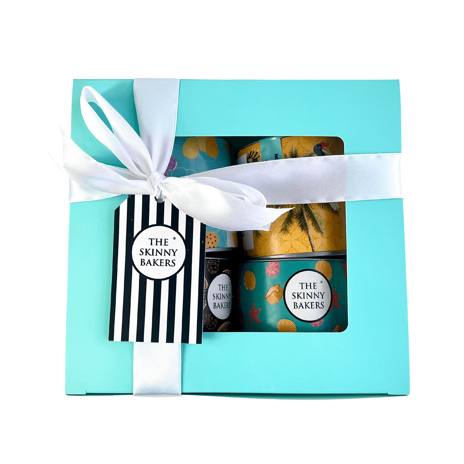 No Nuts Cookie Gift Set x4 (50g) - The Skinny Bakers, 