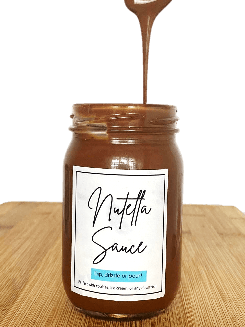 Nutella Sauce (Dip, Drizzle or Pour!) - The Skinny Bakers, 