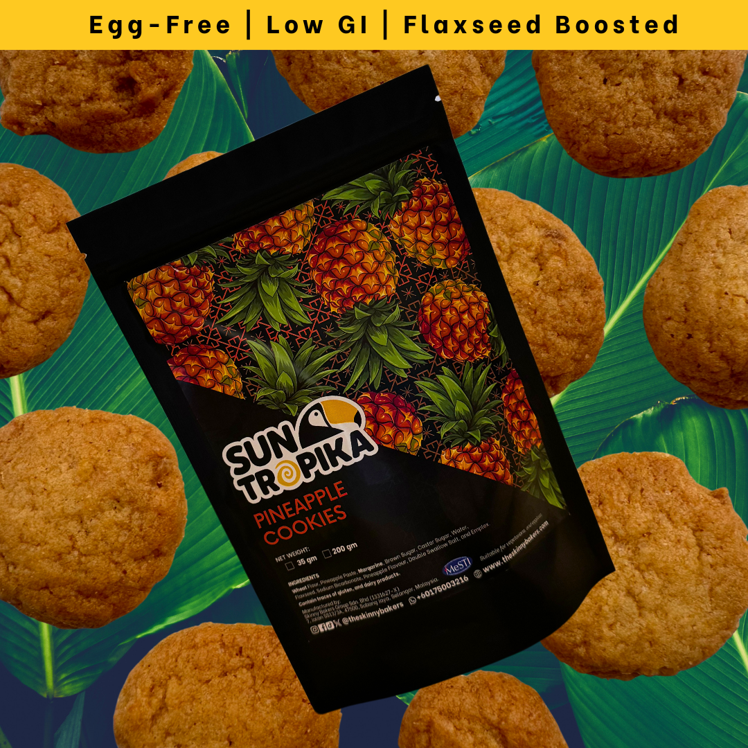 SunTropika Cookie Bag - Pineapple Cookies 35g (eggless)