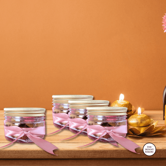 Plastic Jar - Small (Approx. 60g) PPT180BC - The Skinny Bakers, 