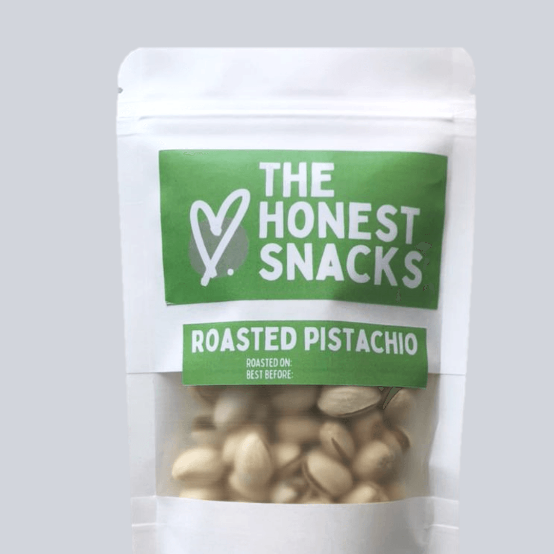 Roasted Pistachio Nuts 80g - The Skinny Bakers, 