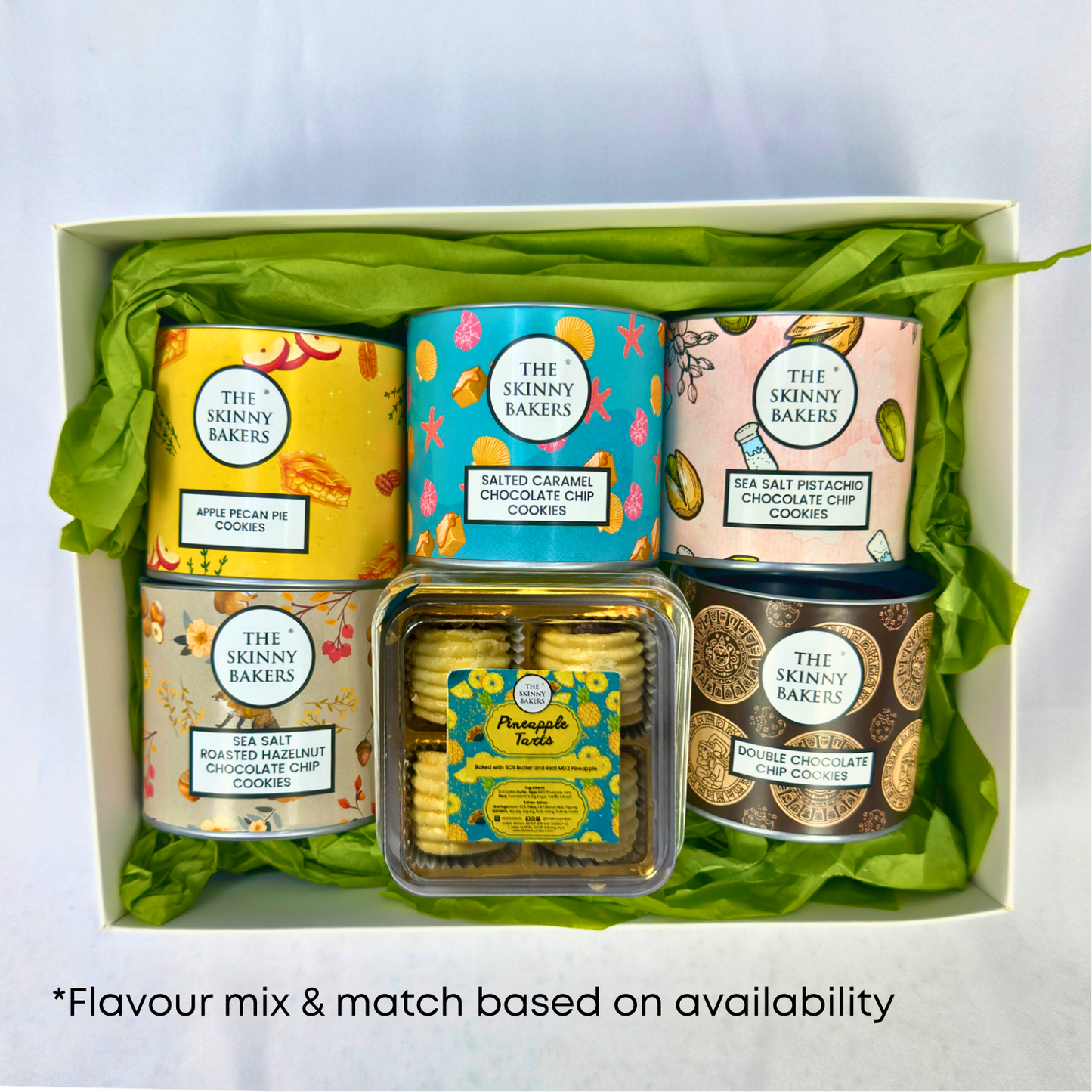 Signature Raya Gift Box (L) with Small Pineapple Tarts