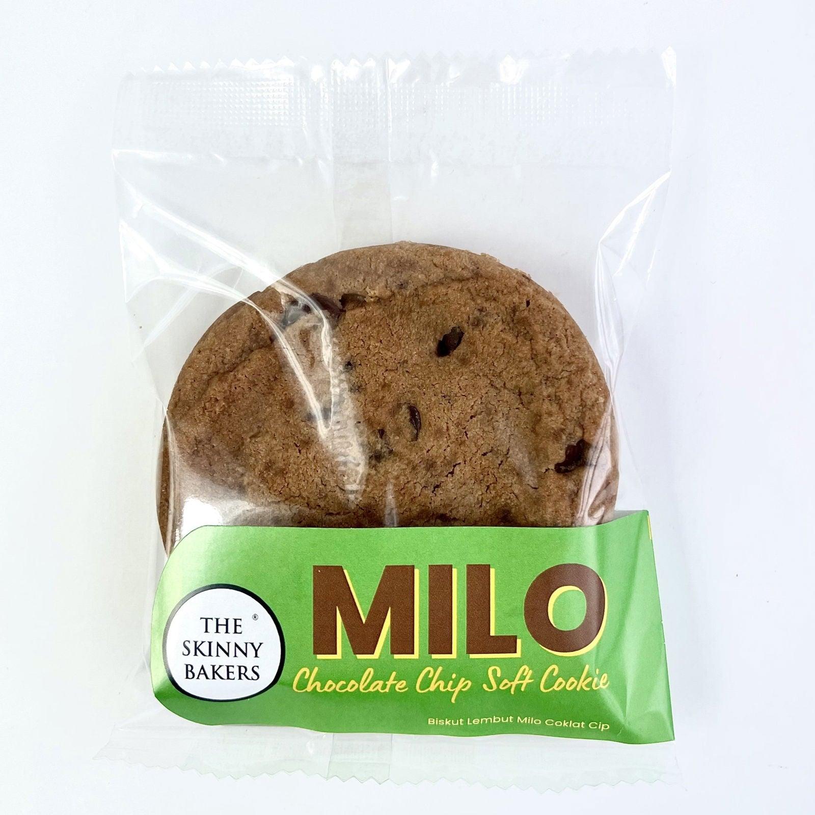 Soft Cookie - Milo Chocolate Chip - The Skinny Bakers, 