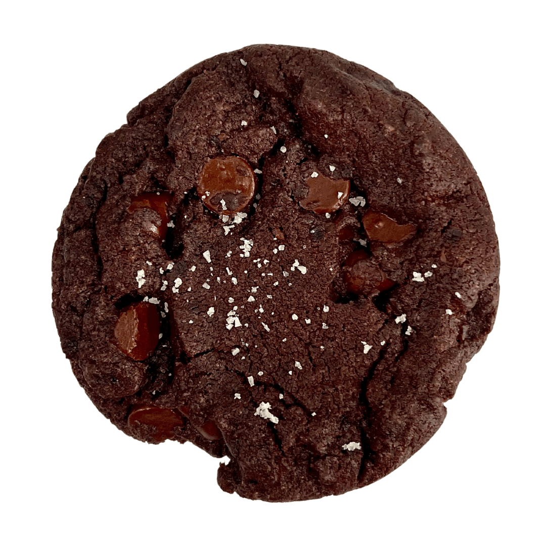 Soft Cookie - Sea Salt Double Chocolate Chip - The Skinny Bakers, 