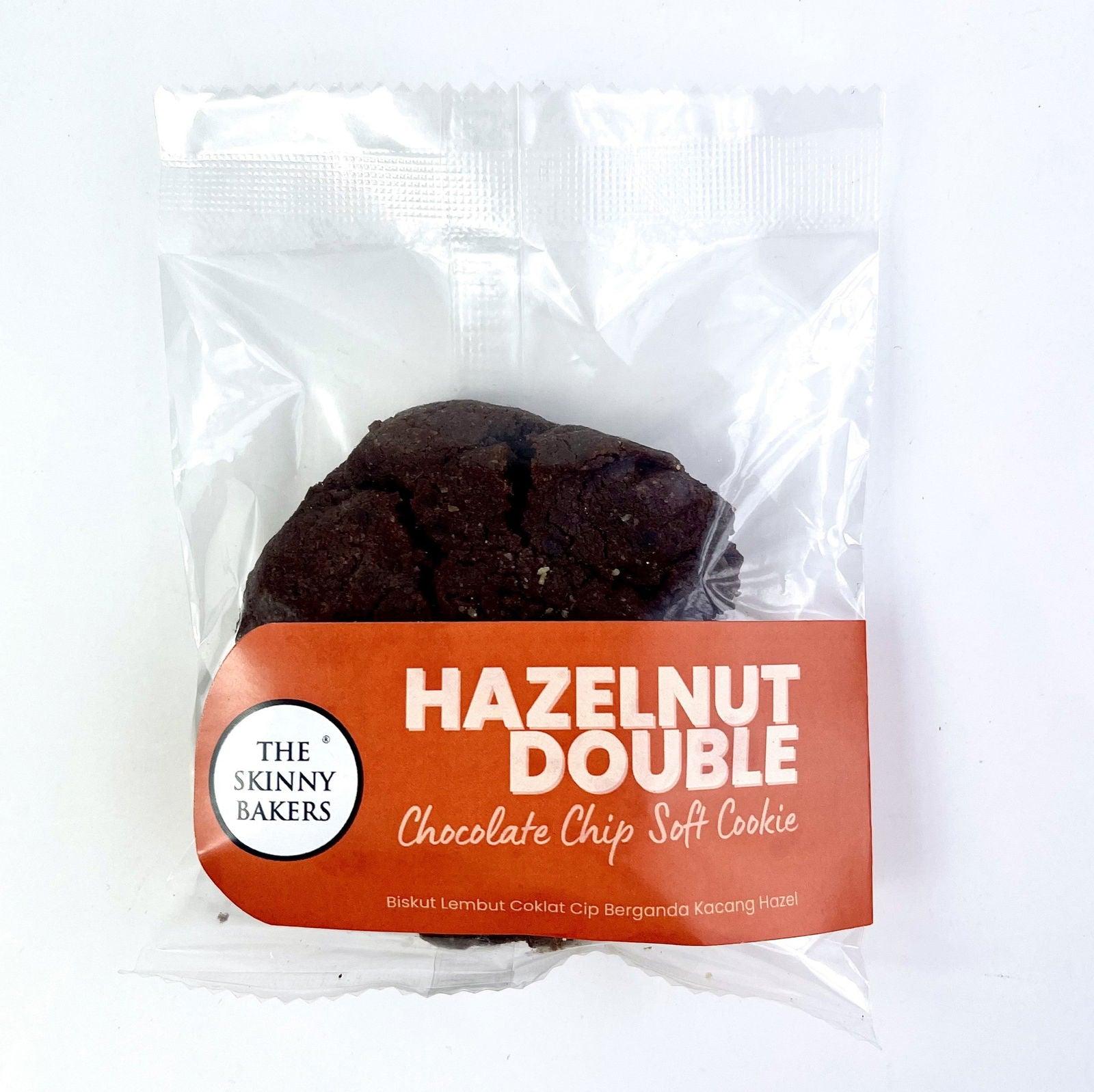 Soft Cookie - Sea Salt Hazelnut Double Chocolate Chip - The Skinny Bakers, 