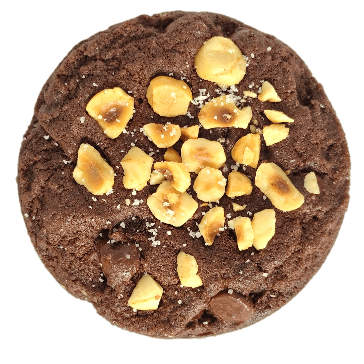 Soft Cookie - Sea Salt Hazelnut Double Chocolate Chip - The Skinny Bakers, 