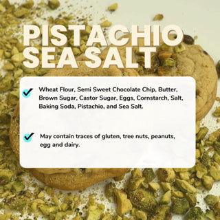 Soft Cookie - Sea Salt Pistachio Chocolate Chip - The Skinny Bakers, 