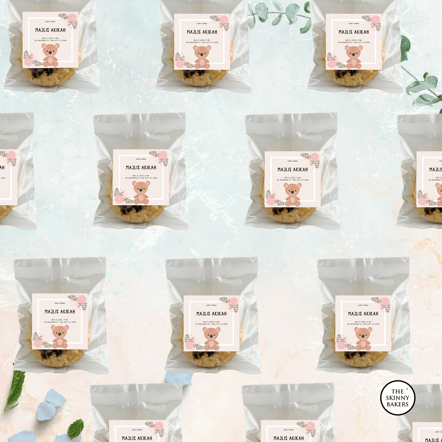 Soft Cookies - The Skinny Bakers, 