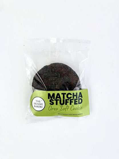 Stuffed Cookie -  Oreo Matcha (in collaboration with NikoNeko) - The Skinny Bakers, 