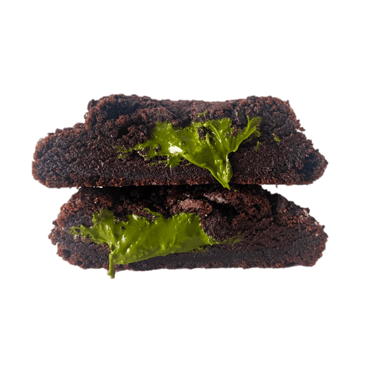 Stuffed Cookie -  Oreo Matcha (in collaboration with NikoNeko) - The Skinny Bakers, 