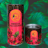 SunTropika Canister - Hibiscus Tea Cookies (eggless) - The Skinny Bakers, 