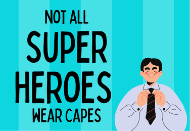 "Superhero" Card - The Skinny Bakers, 