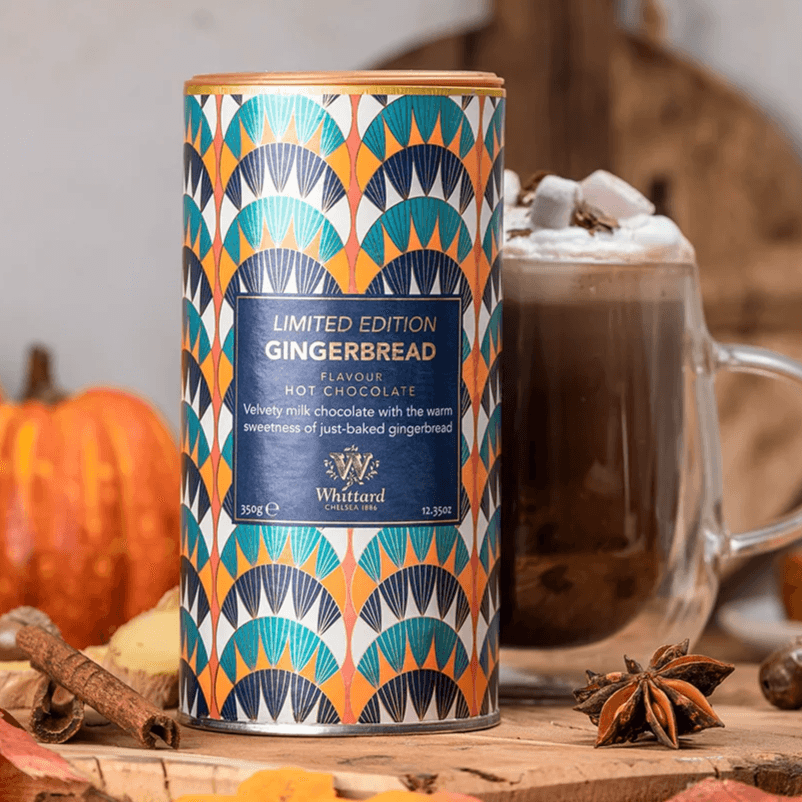 Whittard - Limited Edition Gingerbread Hot Chocolate - The Skinny Bakers, 