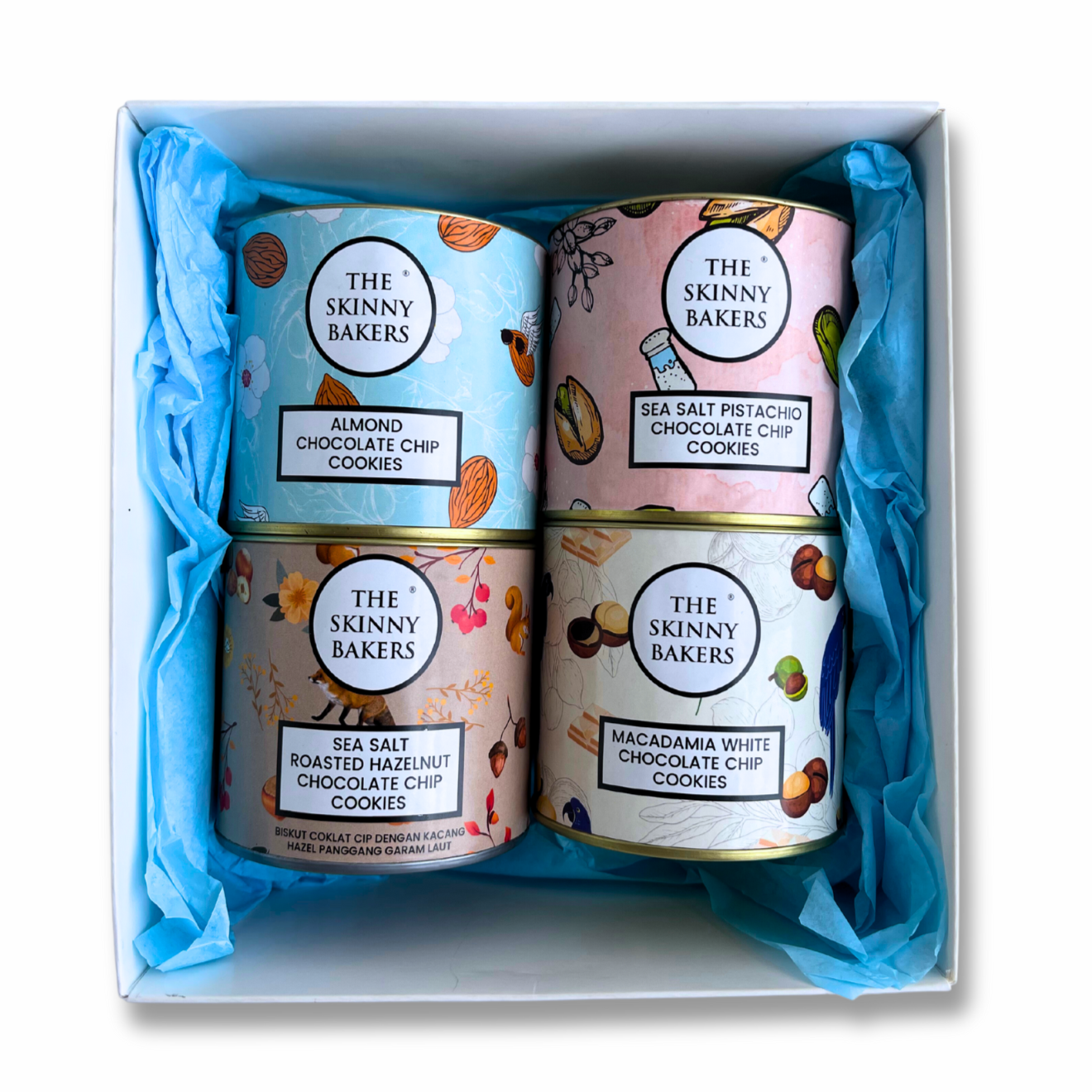 Nuts Cookie Gift Set x4 (50g)
