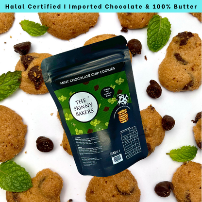 Signature Cookie Bag - Mint Dark Chocolate Chip Cookies