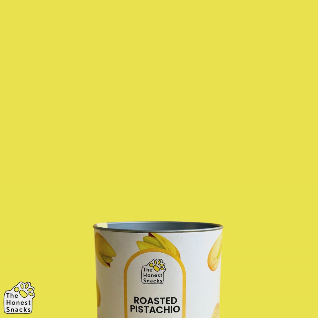 The Honest Snacks - Roasted Pistachio (No Shells) (Canister)